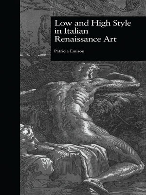 cover image of Low and High Style in Italian Renaissance Art